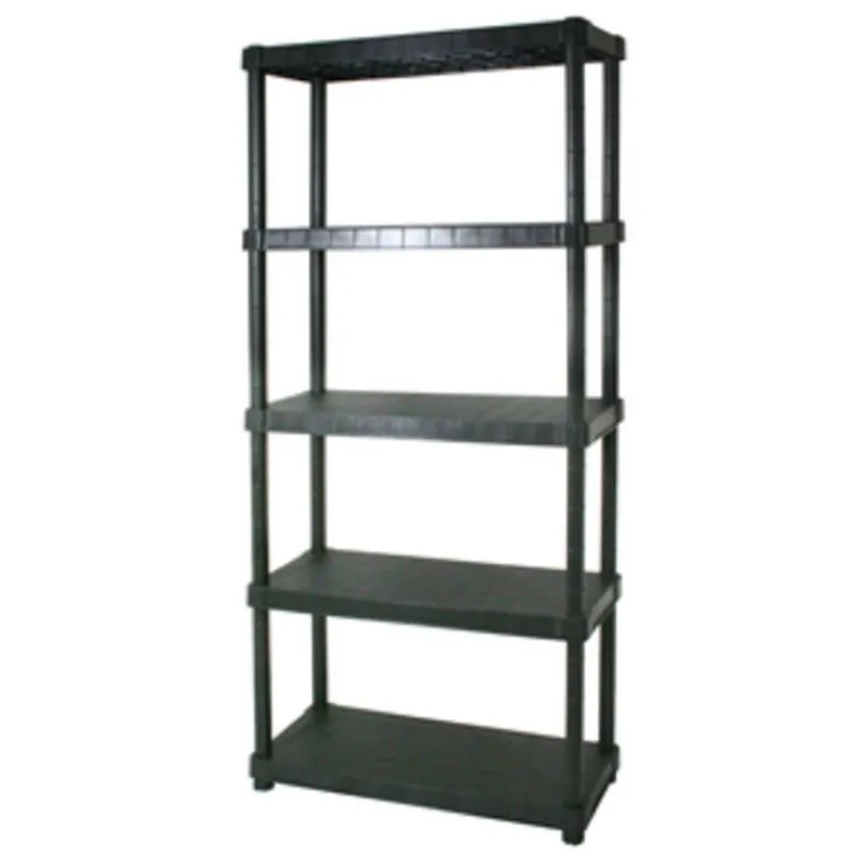 Scaffale Resina 5 Ripiani Cm.90x40x186h