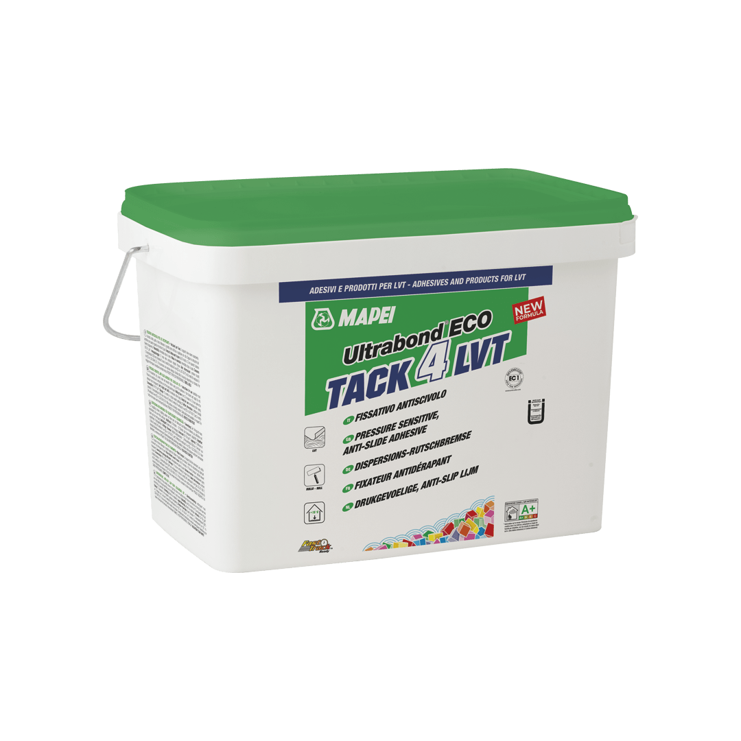 ULTRABOND ECO TACK 4 LVT – Fissativo antiscivolo per LVT, SPC e LVT rigidi autoposanti.