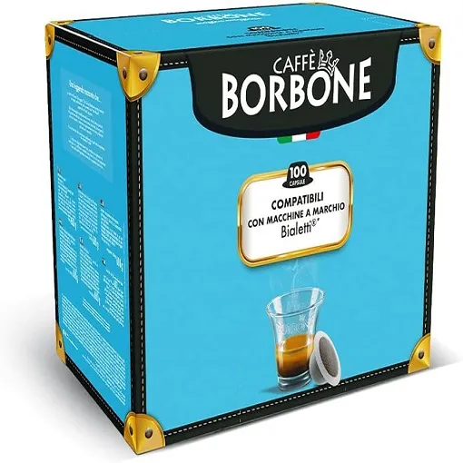 100 Capsule Caffè Borbone Compatibili Bialetti®* – Miscela ORO