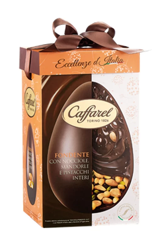 CAFFAREL FONDENTE CON PISTACCHI E MANDORLE - immagine 2