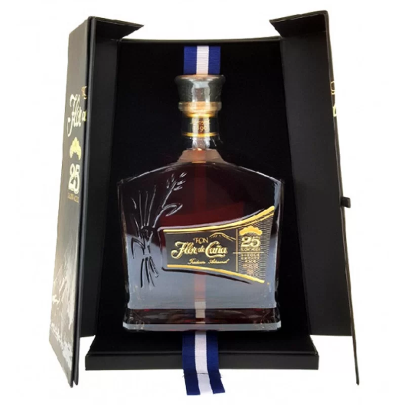 RUM FLOR DE CANA VOLCANO ENRICHED SPIRIT 25 ANNI - immagine 3