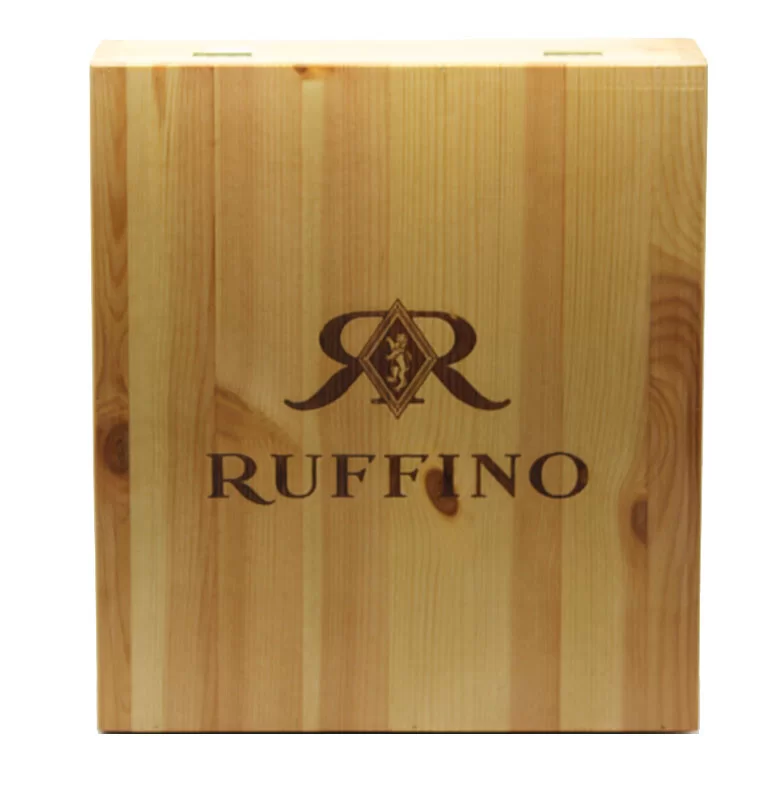 RUFFINO 3 BOTTIGLIE IN CASSA LEGNO - immagine 3