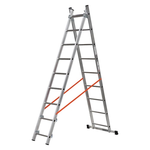 SCALA A DUE ELEMENTI 2X7 GRADINI- GIERRE - immagine 2